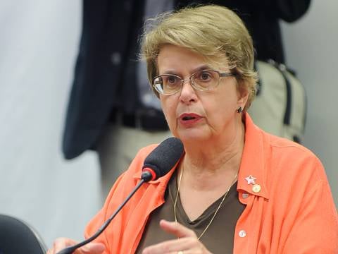 Presidente da Frente Parlamentar da Educação, Margarida Salomão foi reitora da Universidade Federal de Juiz de Fora[fotografo]Agência Câmara[/fotografo]