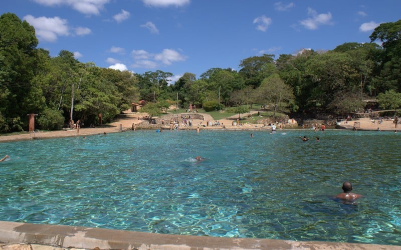 Parque Nacional de Brasília também é conhecido como Parque da Água Mineral devido às piscinas naturais[fotografo]ICMBio[/fotografo]