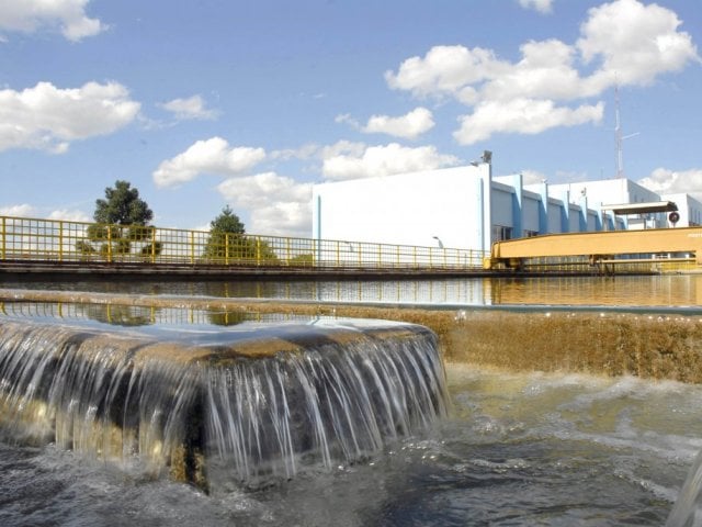 Estação de tratamento de água da Companhia de Saneamento do Paraná [fotografo] Divulgação/Sanepar [/fotografo]