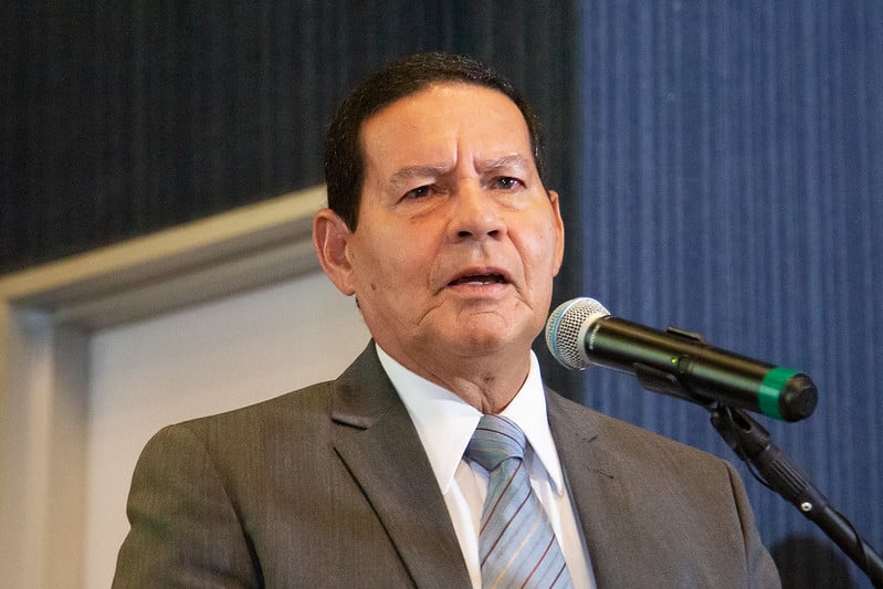 Mourão é candidato ao Senado pelo Rio Grande do Sul. Foto: Romério Cunha/VPR 