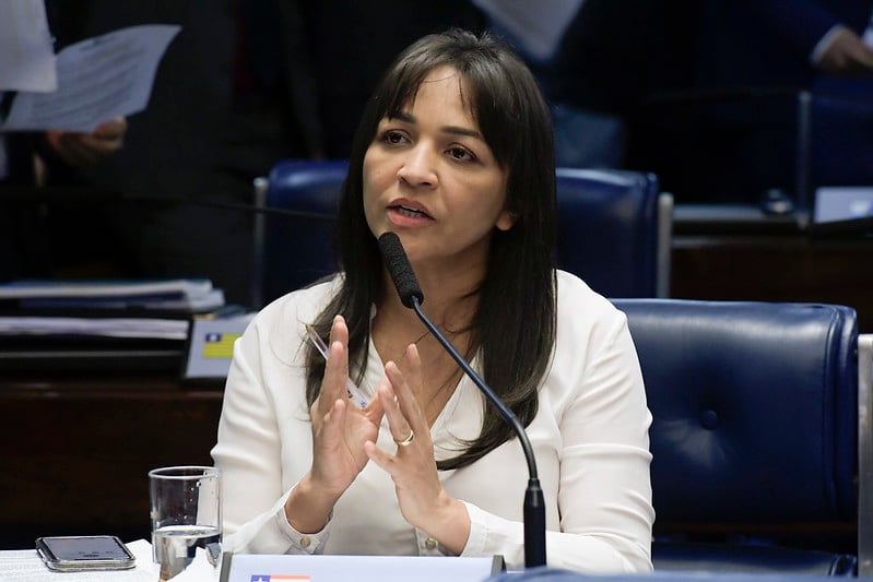 Eliziane Gama é a senadora mais bem avaliada pelo júri em 2023. Foto: Waldemir Barreto/Agência Senado