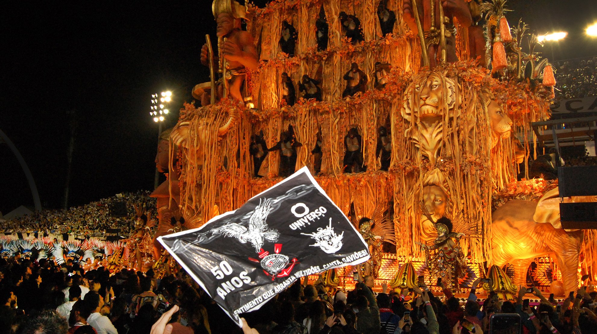 Desfile da Gaviões da Fiel em 2020 [fotografo] Luiz Guadaloni/Secom [/fotografo]
