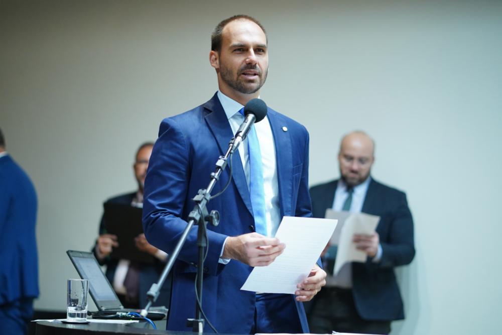 Deputado Eduardo Bolsonaro [fotografo] Pablo Valadares/Câmara dos Deputados [/fotografo]