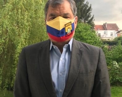 Rafael Correa, ex-presidente do Equador [Reprodução/Redes Sociais]