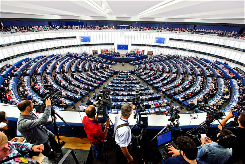 Foto do Parlamento europeu. [fotografo] Parlamento Europeu/Flickr [/fotografo]