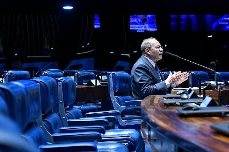 Senador Chico Rodrigues (DEM-RR) em pronunciamento em Plenário.[fotografo]Geraldo Magela/Agência Senado[/fotografo]