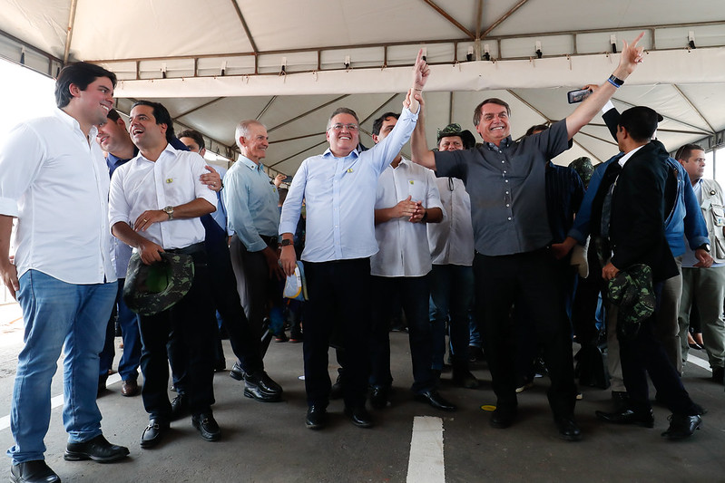 Bolsonaro inaugura trecho restaurado entre o Km 37 e o Km 42 da rodovia BR-135, em São Luís (MA).[fotografo] Alan Santos/PR[/fotografo]