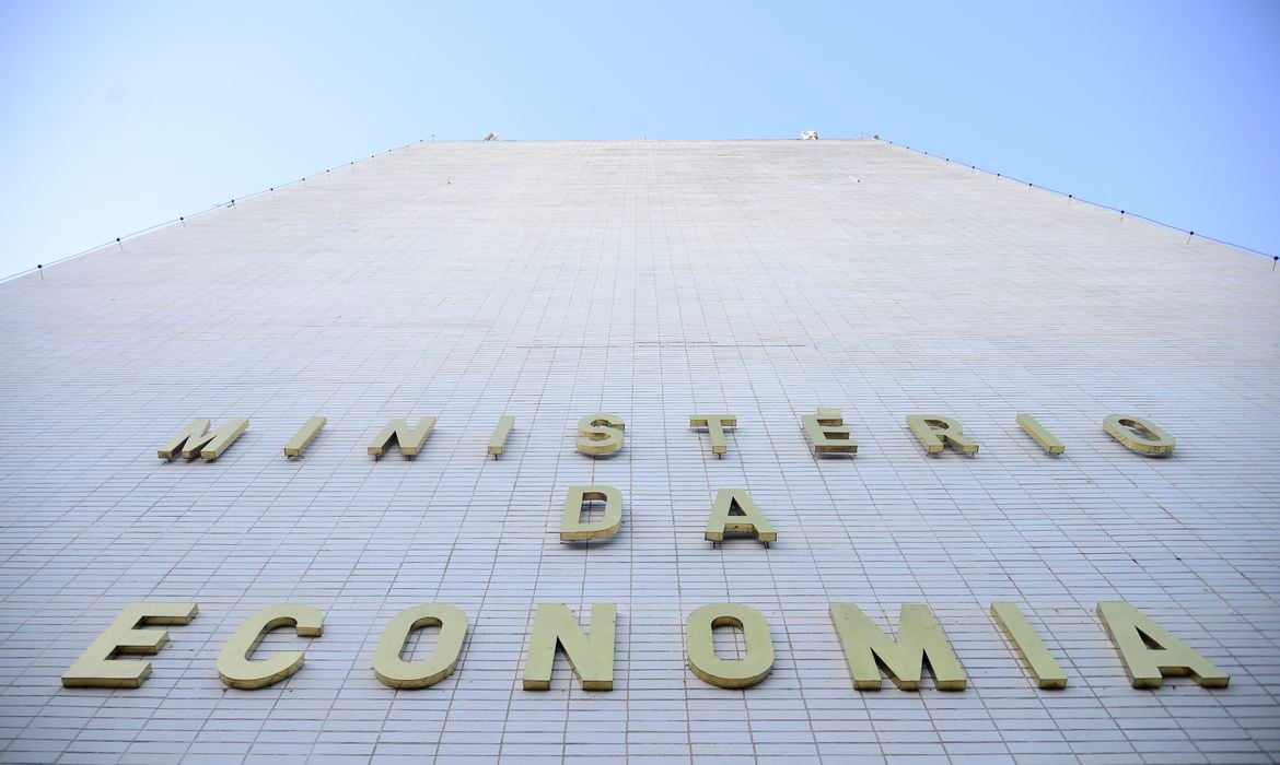 Fachada do Ministério da Economia em Brasília. Foto: Marcello Casal Jr/ABr 