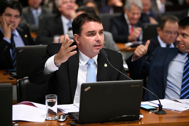 Senador Flávio Bolsonaro [fotografo] Pedro França / Agência Senado [/fotógrafo]