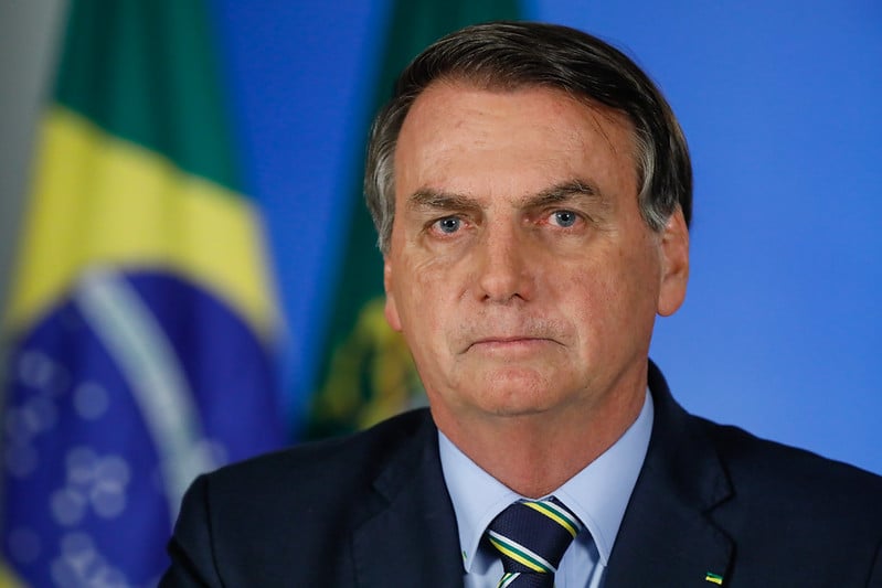 Bolsonaro també aproveitou a oportunidade para atacar medidas sanitárias estaduais[fotografo]Isac Nóbrega/PR[/fotografo]