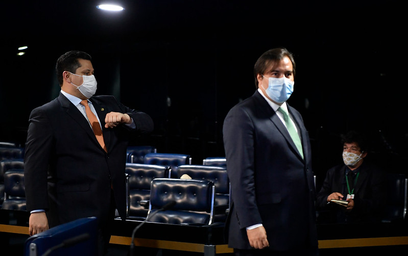 Os atuais presidentes do Senado e da Câmara.
[fotografo]Leopoldo Silva/Agência Senado[/fotografo]