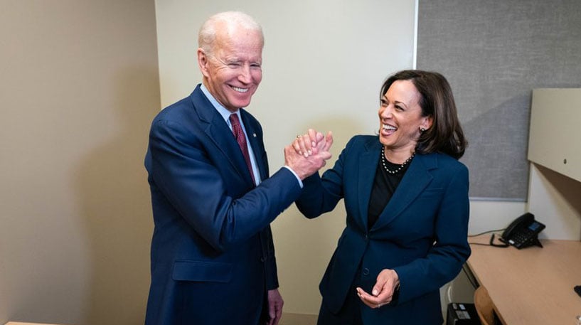 Joe Biden e Kamala Harris 