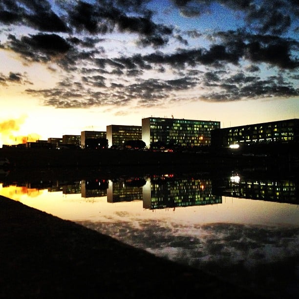 Esplanada dos Ministérios em Brasília. Foto: