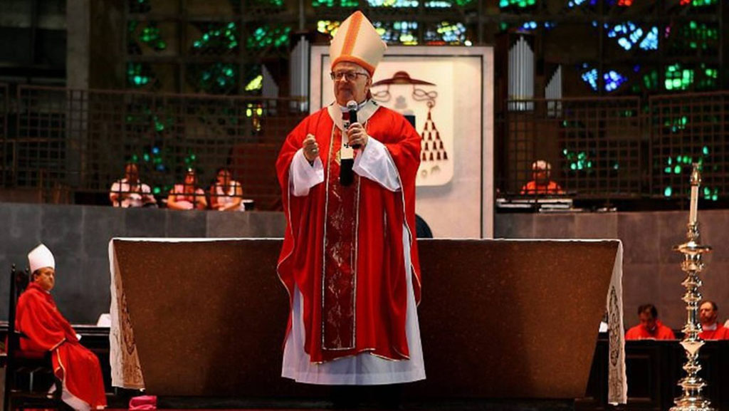 Cardeal Scheid participou do conclave que elegeu o papa Bento XVI. [fotografo]Divulgação[\fotografo]