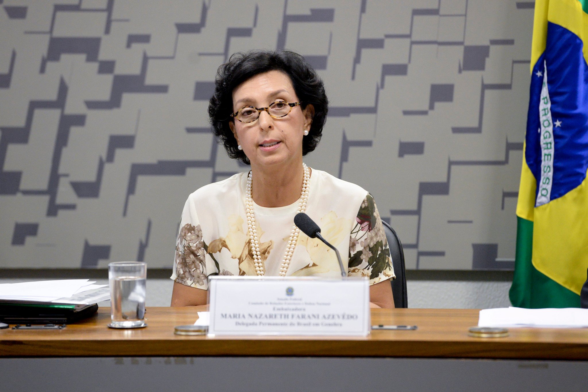 Maria Elizabeth Farani Azevêdo, em sabatina do Senado em 2016 [fotografo]Jefferson Rudy/Agência Senado[/fotografo]