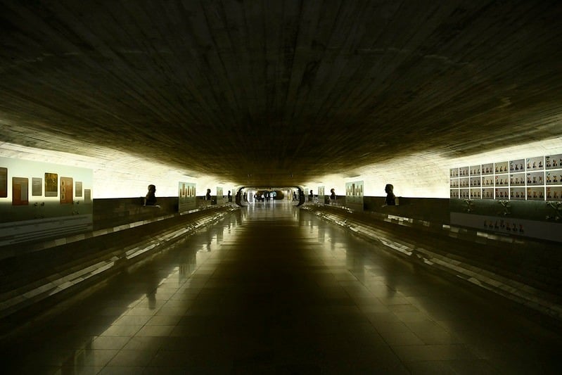 Corredor Túnel do Tempo, no Senado, completamente vazio durante a pandemia
[fotografo] Leonardo Sá/Agência Senado [/fotografo]