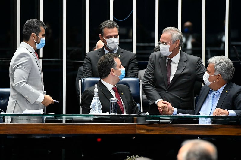 O presidente do Congresso tem sido pressionado a instalar a CPI da Covid [fotografo]Marcos Oliveira / Agência Senado [/fotografo]