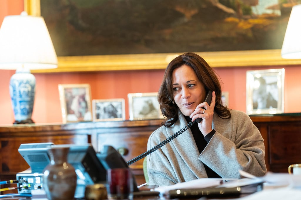 Kamala Harris, a vice-presidente dos Estados Unidos. Uma alternativa mais viável contra Trump? Foto: Lawrence Jackson/Casa Branca