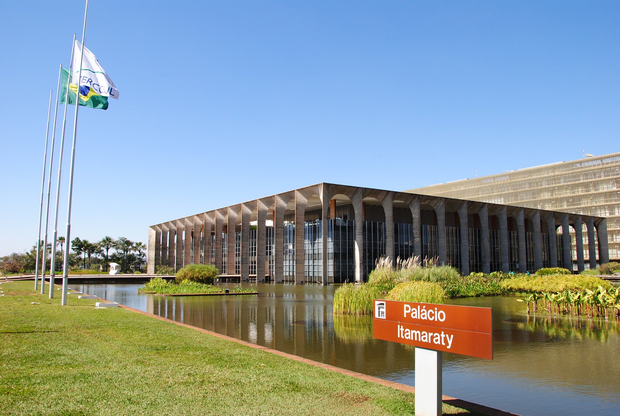 Palácio do Itamaraty, sede do Ministério das Relações Exteriores em Brasília: novo ministro tem experiência no cerimonial. Foto: Leandro Neumann Ciuffo via flickr