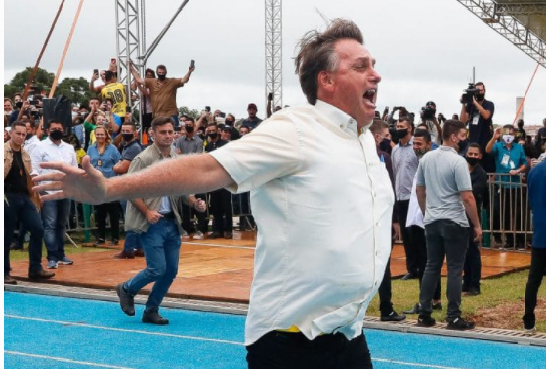 Bolsonaro em inauguração do Centro Nacional de Atletismo[fotografo]Isac Nóbrega/PR[/fotografo]