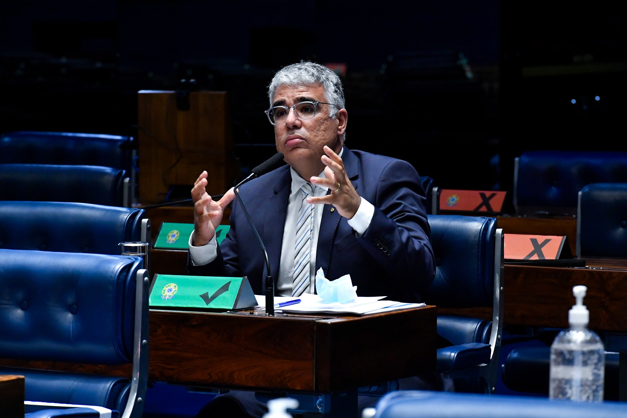 Proposta de girão vincula frente parlamentar a requerimentos da CPI da Pandemia Foto: Waldemir Barreto/Agência Senado