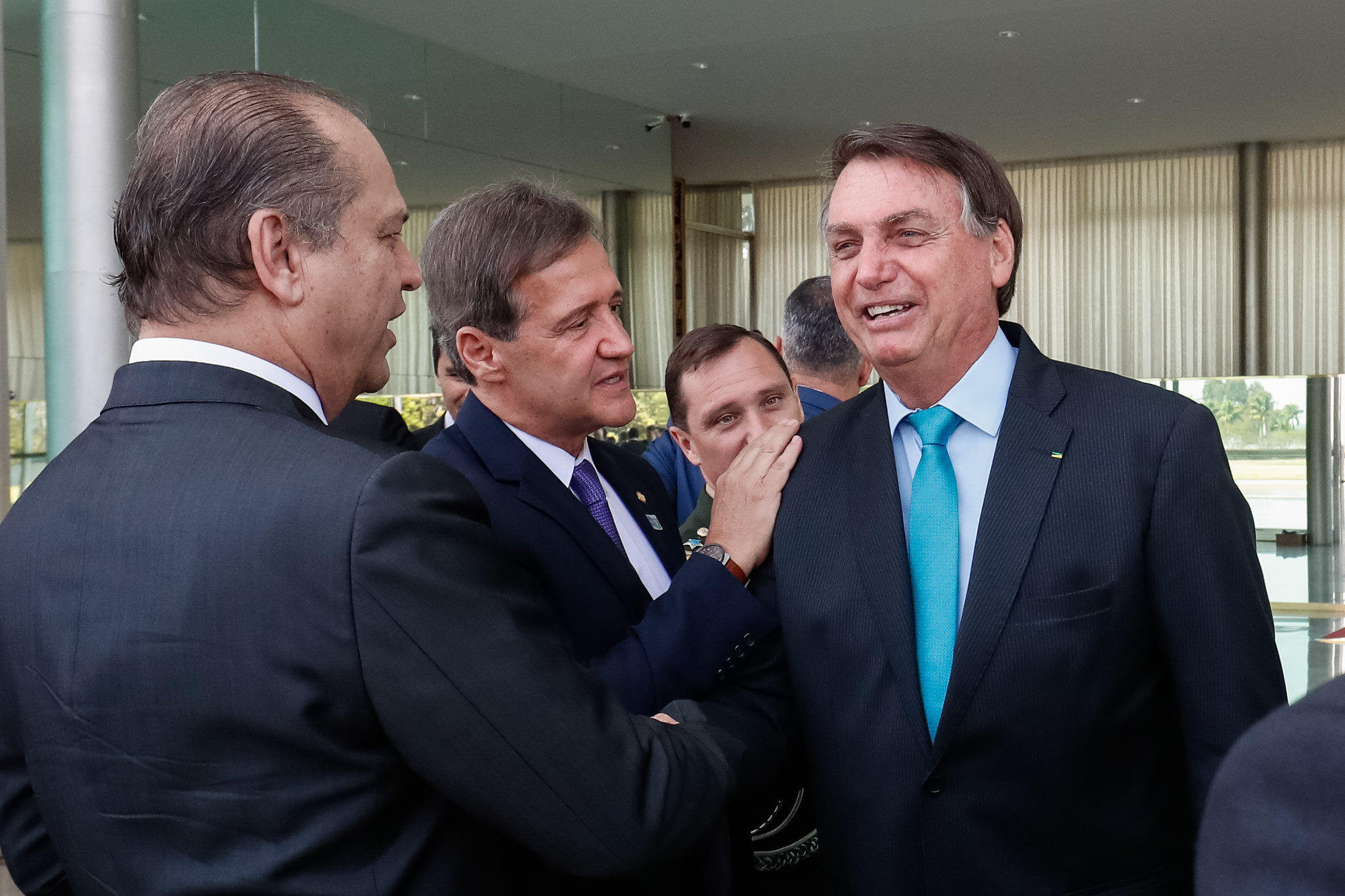 Presidente Bolsonaro com o líder de governo na Câmara, Ricardo Barros Foto: Alan Santos/PR