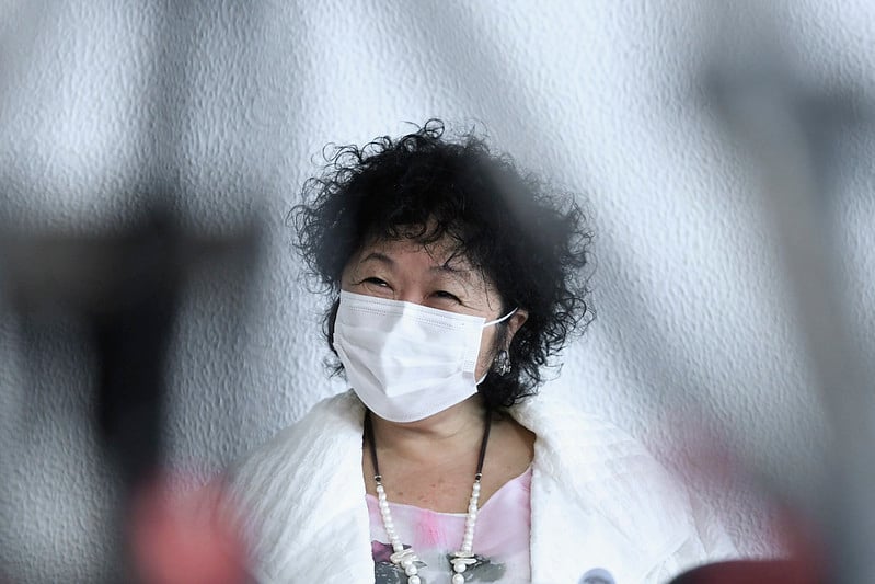 A médica oncologista Nise Yamaguchi, em depoimento à CPI da Covid 
 [fotografo]Agência Senado[/fotografo]