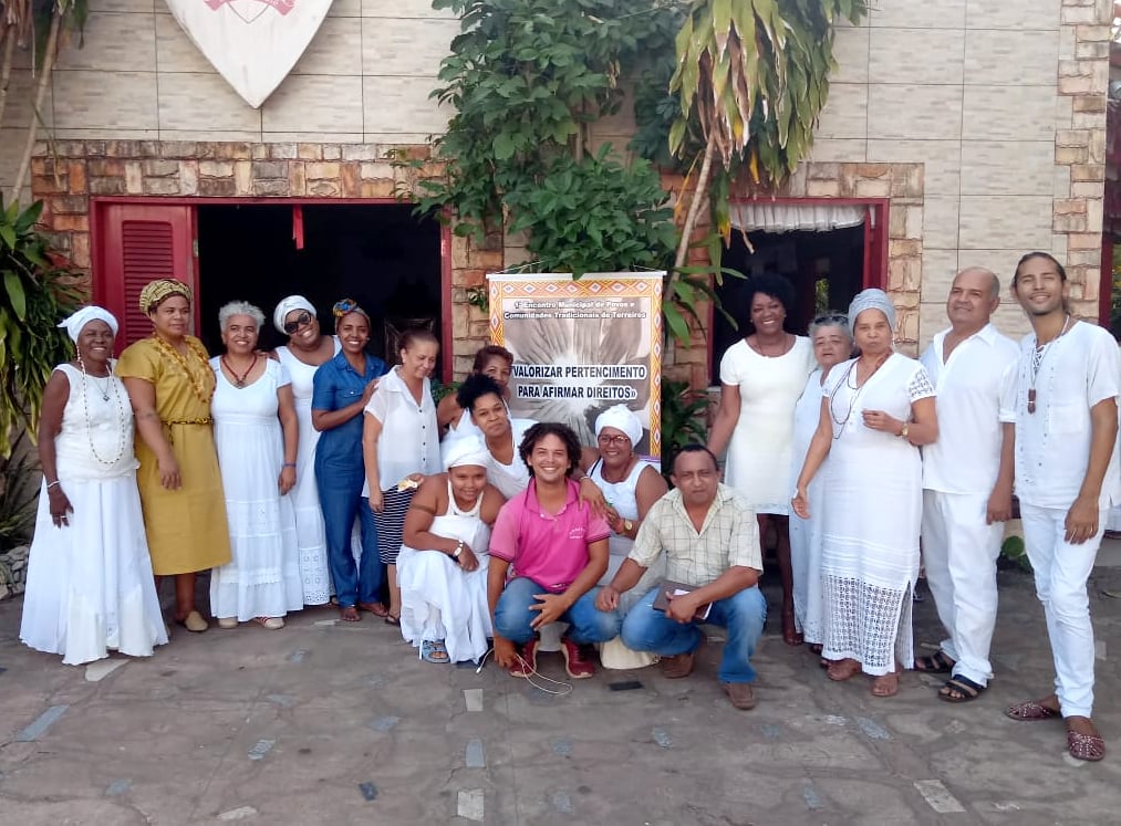 Formação de educadores e educadoras no Terreiro do Pai Itaborandi no Maranhão [fotografo] Arquivo pessoal [/fotografo]