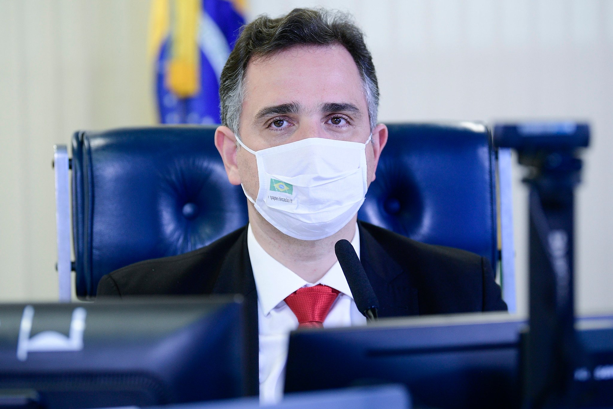 Rodrigo Pacheco considera possibilidade de PEC dos Precatórios ser primeiro item da pauta desta terça (30) [fotografo]  Pedro França/Agência Senado [/fotografo]