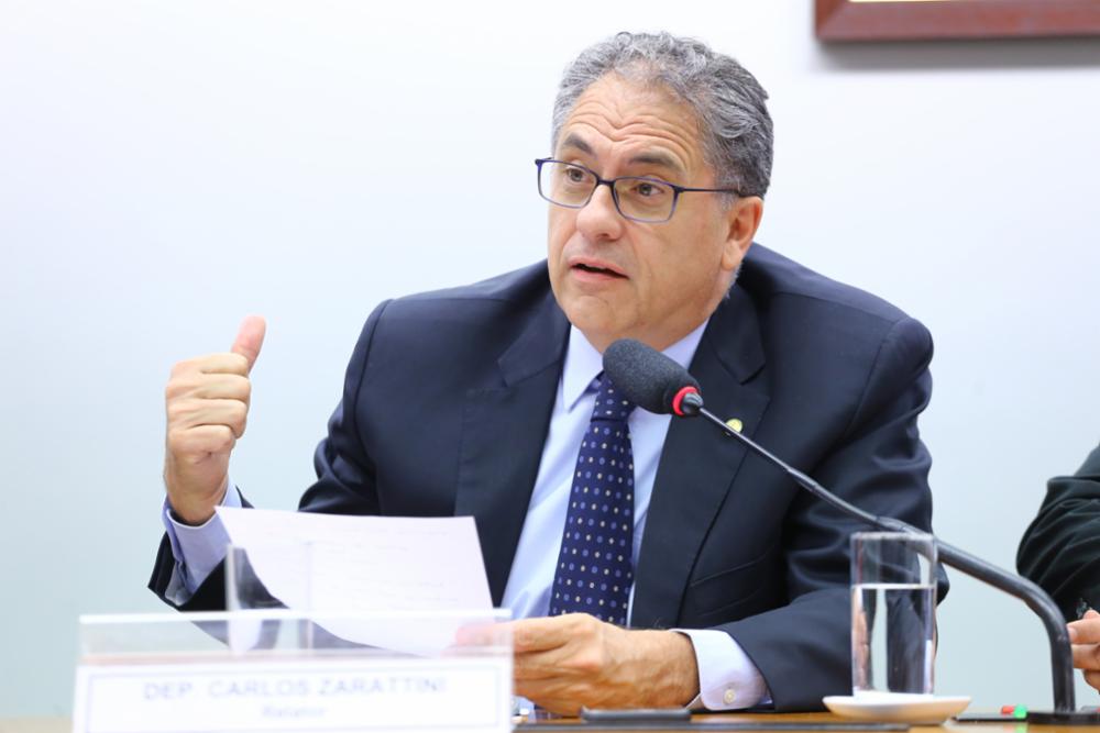 Deputado Carlos Zarattini (PT/SP), o relator da proposta que altera a Lei de Improbidade Administrativa [fotografo]Vinícius Loures/Câmara dos Deputados[/fotografo]