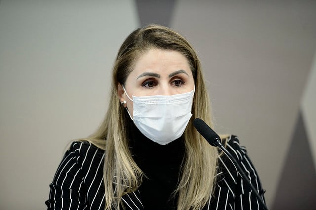 Ex-coordenadora do Programa Nacional de Imunizações do Ministério da Saúde, Francieli Fantinato [fotografo] Edilson Rodrigues/Agência Senado [/fotografo]