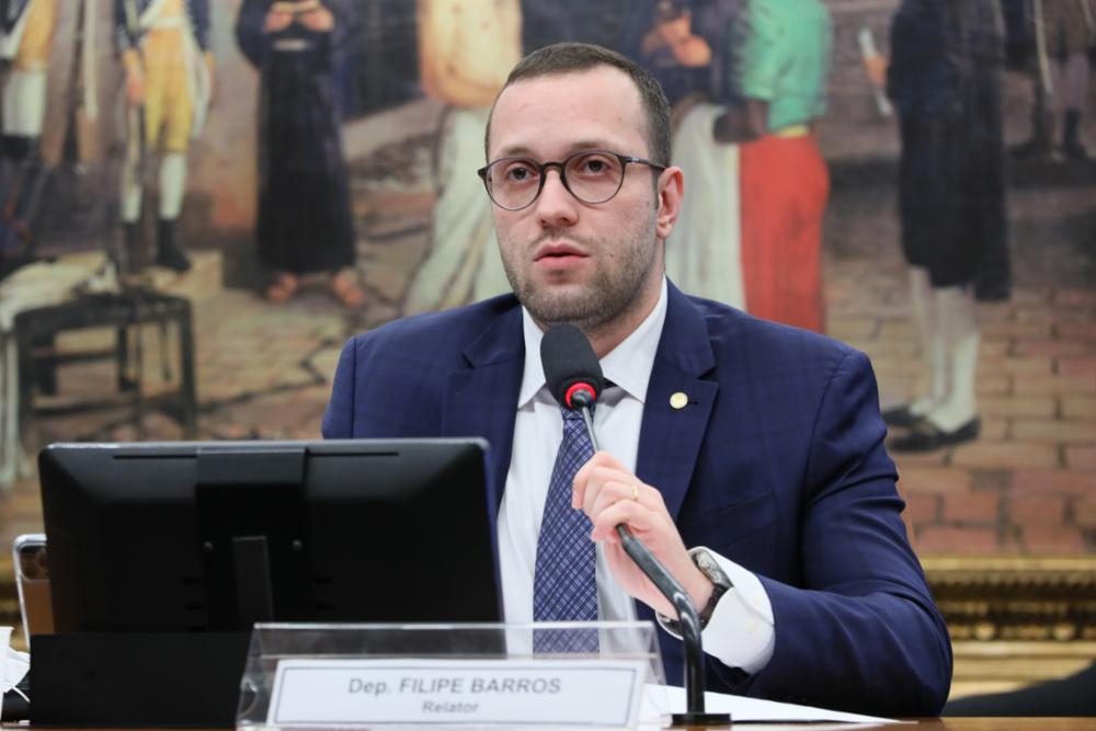 Alvo de dois inquéritos que tramitam no STF, Filipe Barros assume relatoria de PEC que limita decisões monocráticas. Foto: Cleia Viana/Câmara dos Deputados [/fotografo]