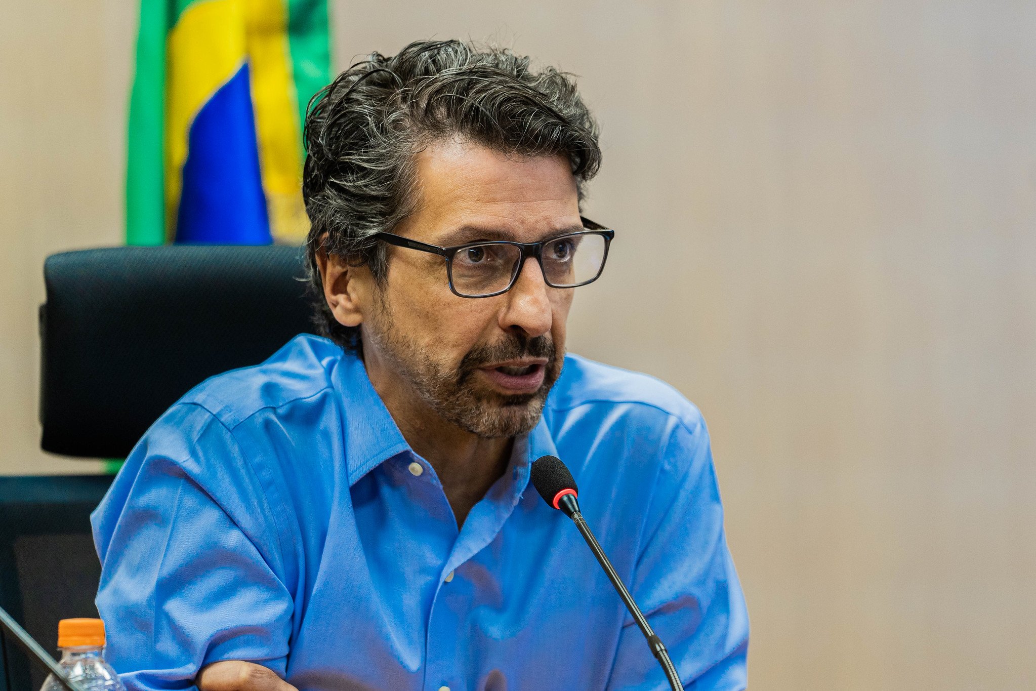 Na ausência de Bolsonaro, Joaquim Leite assumiu a liderança do Brasil na COP26 [fotografo]Ministério do Meio Ambiente via Flickr[/fotografo] 