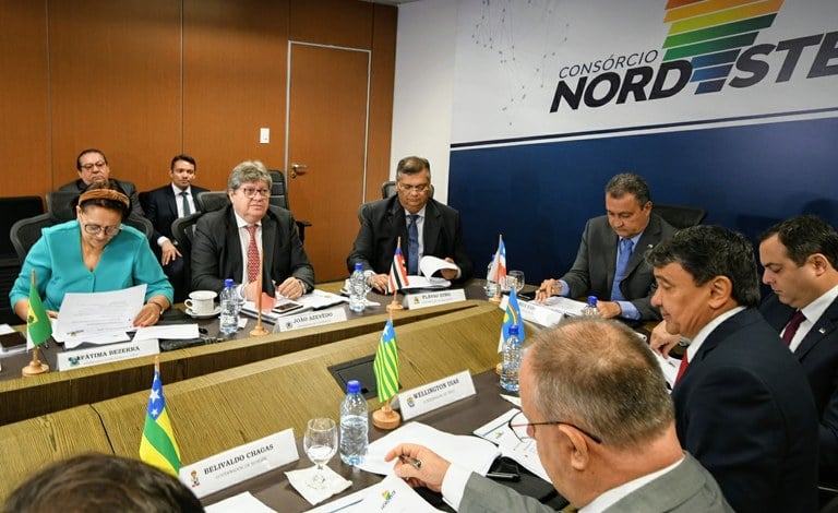 Reunião de governadores do Consórcio Nordeste