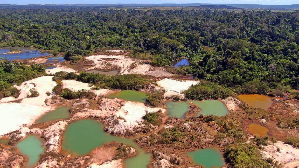 Estudo revela queda generalizada na produção de ouro em garimpos brasileiros, e atribui resultado a endurecimento da fiscalização. Foto:  Secretaria de Meio Ambiente de Mato Grosso