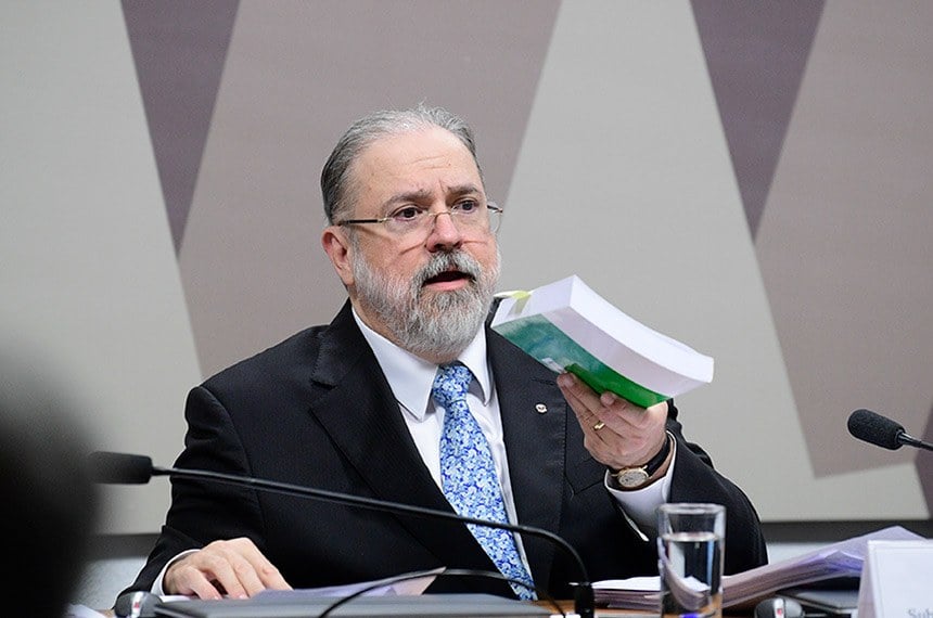 O procurador-geral da República, Augusto Aras, decidiu arquivar a denúncia feita pelo presidente Jair Bolsonaro contra o ministro Alexandre de Moraes. Foto: Pedro França/Agência Senado 