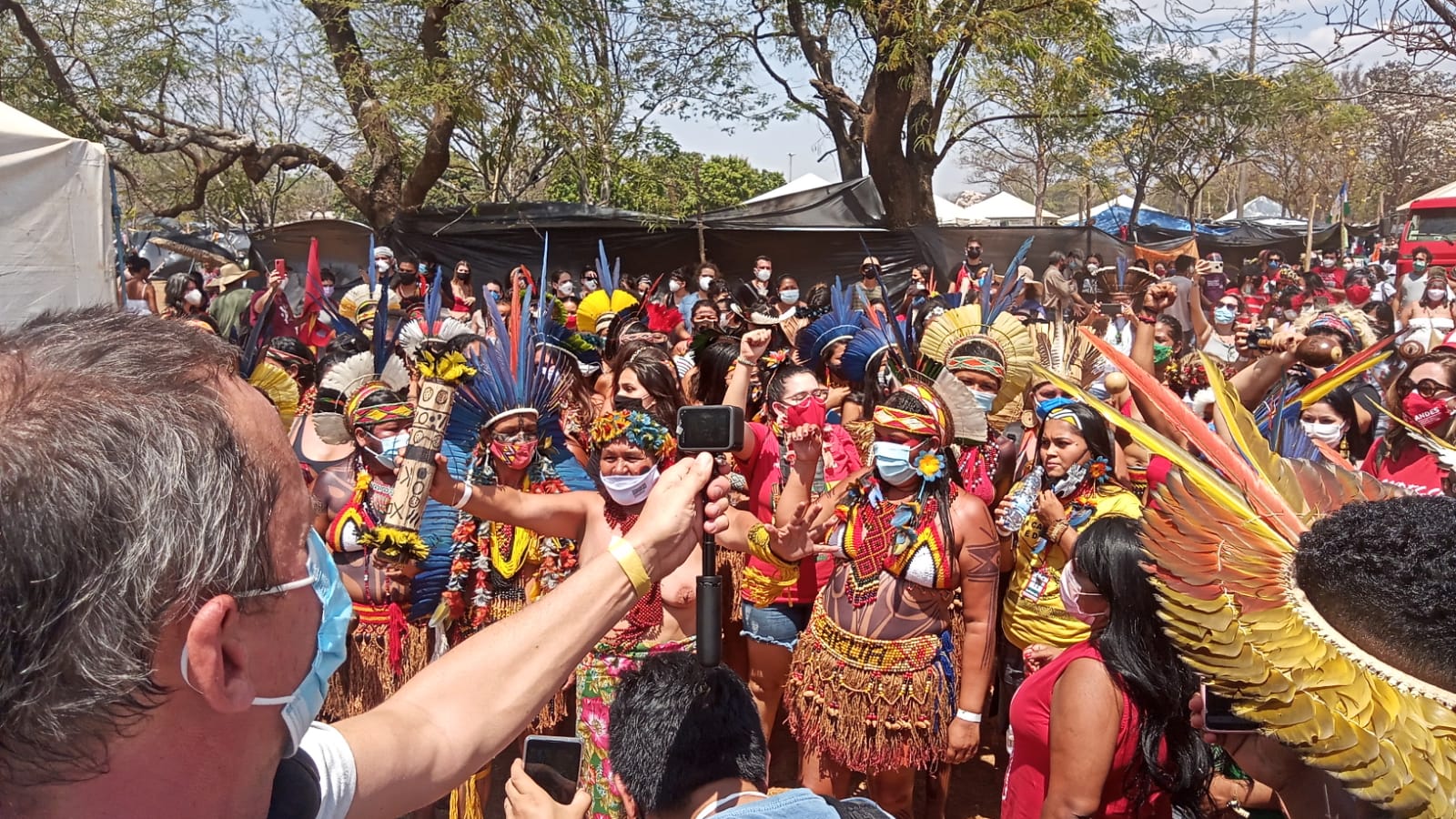 Movimentos e instituições de defesa dos povos indígenas acionaram a CIDH em resposta à demora na reparação dos crimes cometidos pela ditadura. Foto:  Lucas Neiva/Congresso em Foco 