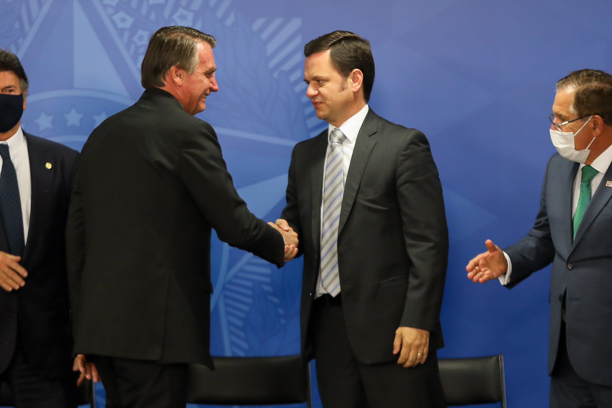 A minuta golpista incluída na ação contra Bolsonaro foi encontrada na casa de Anderson Torres. Foto: Tom Costa/MJSP 