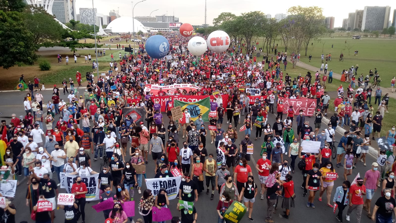 Manifestações acontecem neste sábado (2) em Brasília e mais 251 cidades do país [fotografo] Tiago Rodrigues/Congresso em Foco [/fotografo]