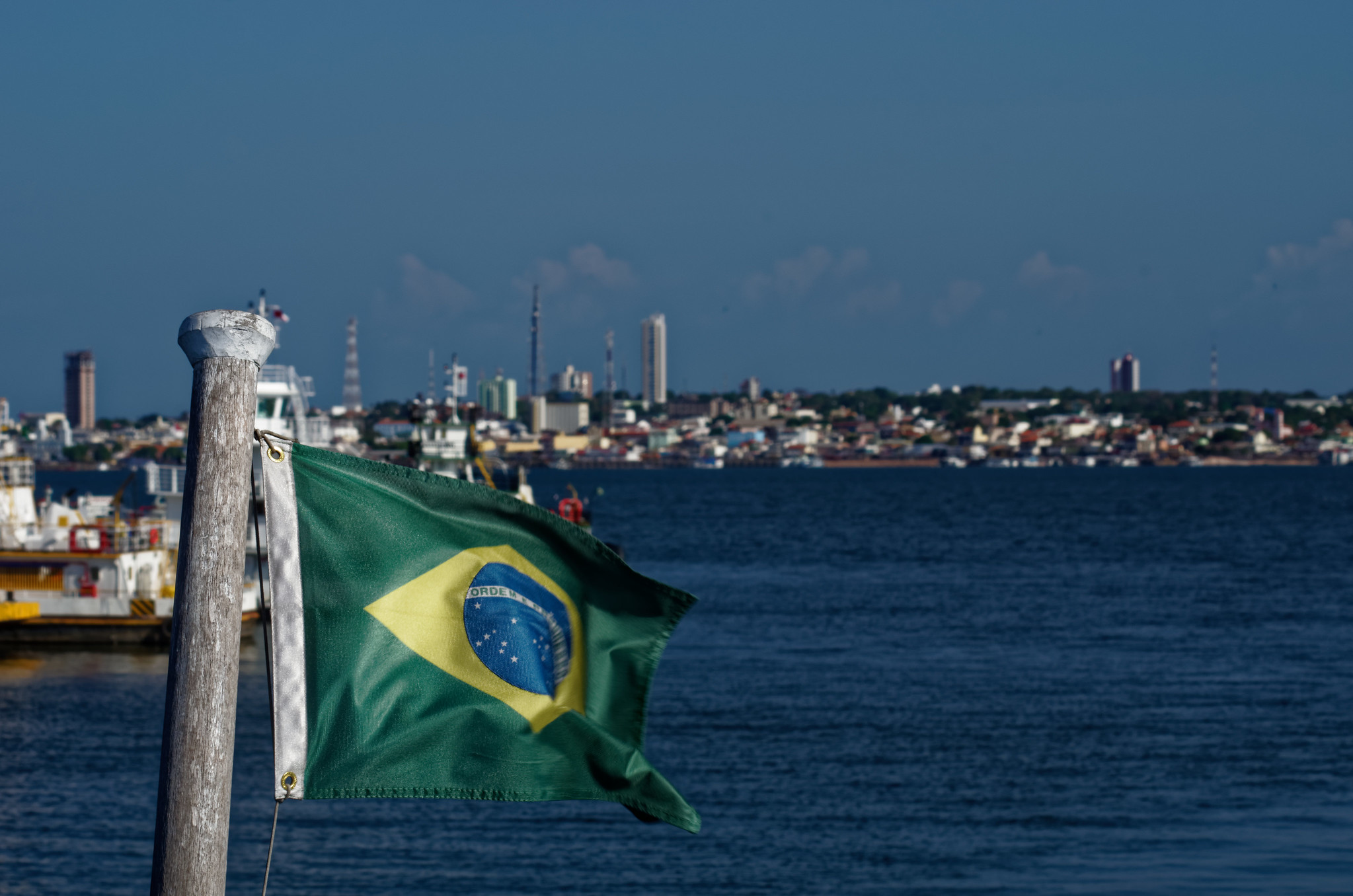 Cidade de Santarém (PA), às margens do Rio Tapajós. Foto: tongeron91 via Flickr