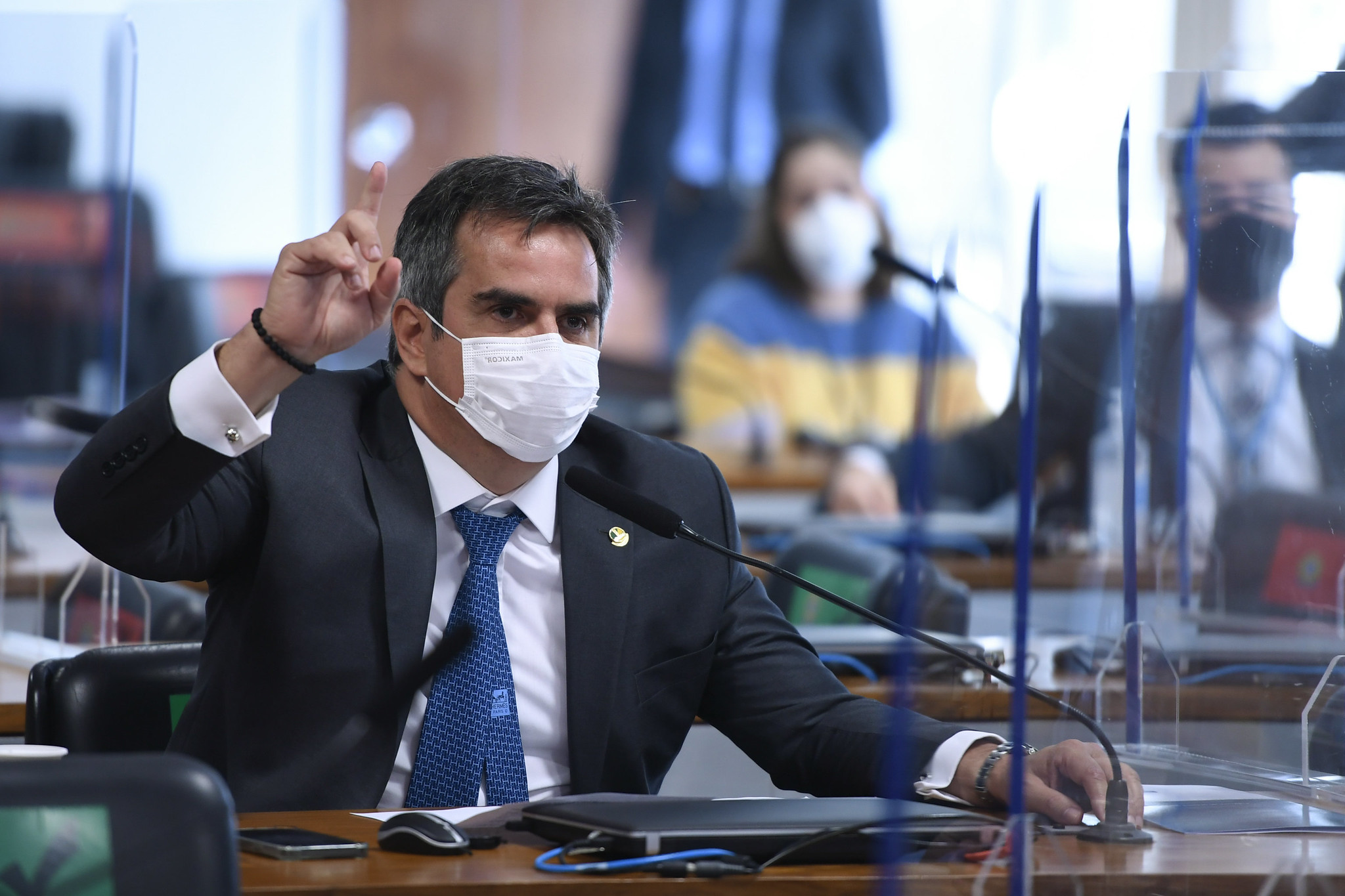 Ciro Nogueira gastou mais de R$ 570 mil com combustível e mandou a conta para o Senado. Foto: Edilson Rodrigues/Agência Senado