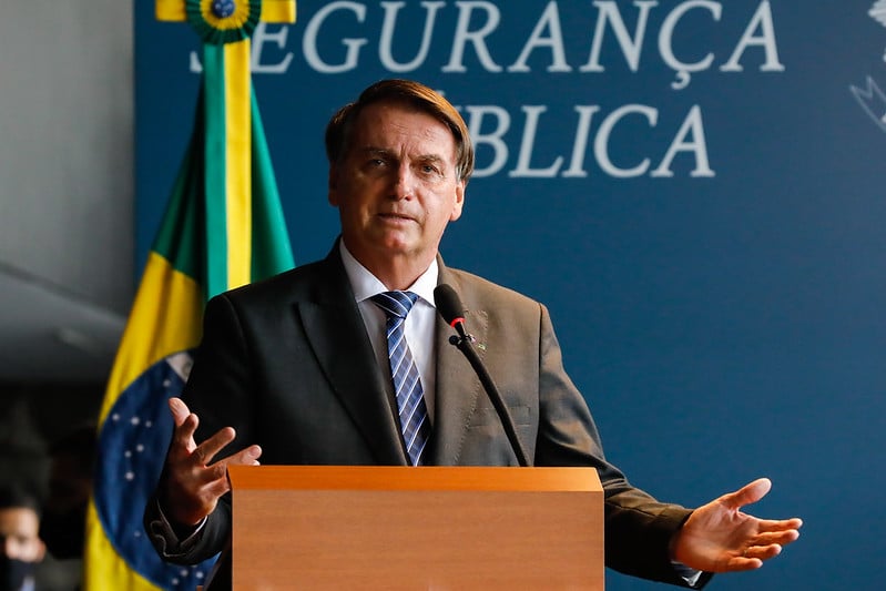 Jair Bolsonaro lançará sua pré-candidatura à presidência da República no próximo dia 26 de março. A data foi marcada pelo Partido Liberal. Foto: Isac Nobre/PR