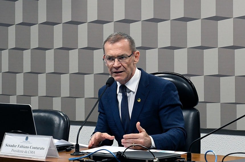 Senador quer que Carlos França preste esclarecimentos sobre reunião de Jair Bolsonaro com embaixadores para atacar o sistema eleitoral. Foto: Roque de Sá/Agência Senado.