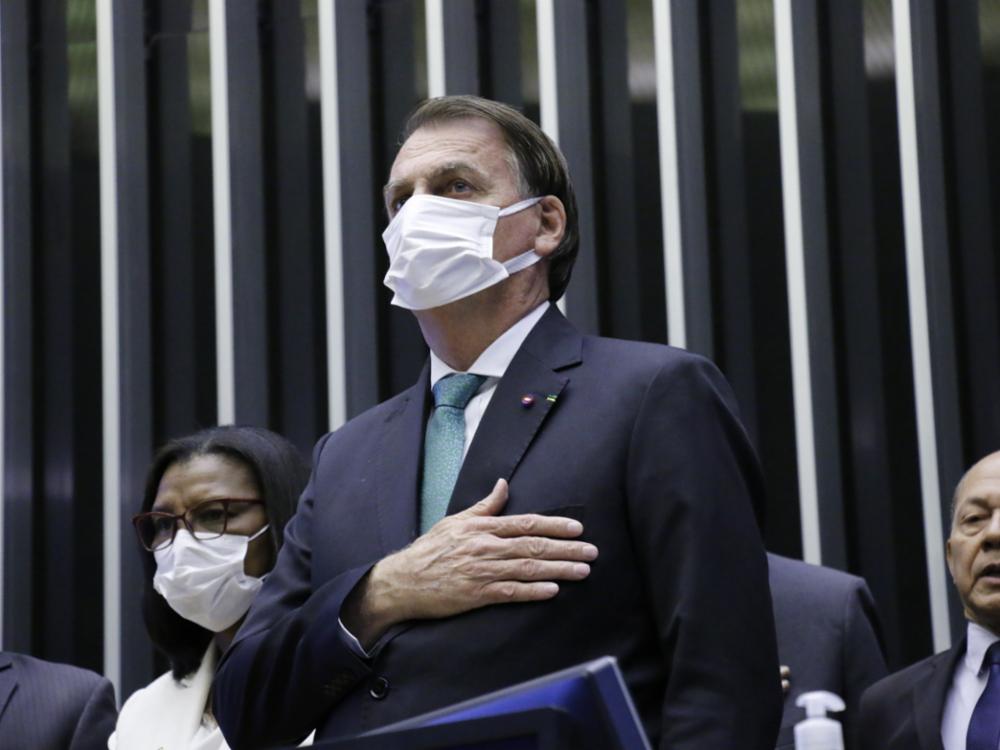 Bolsonaro foi um dos 30 indicados a receber a medalha de Mérito Legislativo pela Câmara dos Deputados. Foto: Paulo Sérgio/Câmara dos Deputados