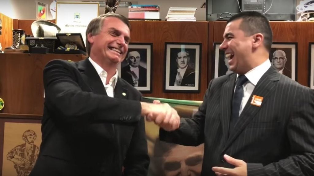 Jair Bolsonaro e Luis Miranda