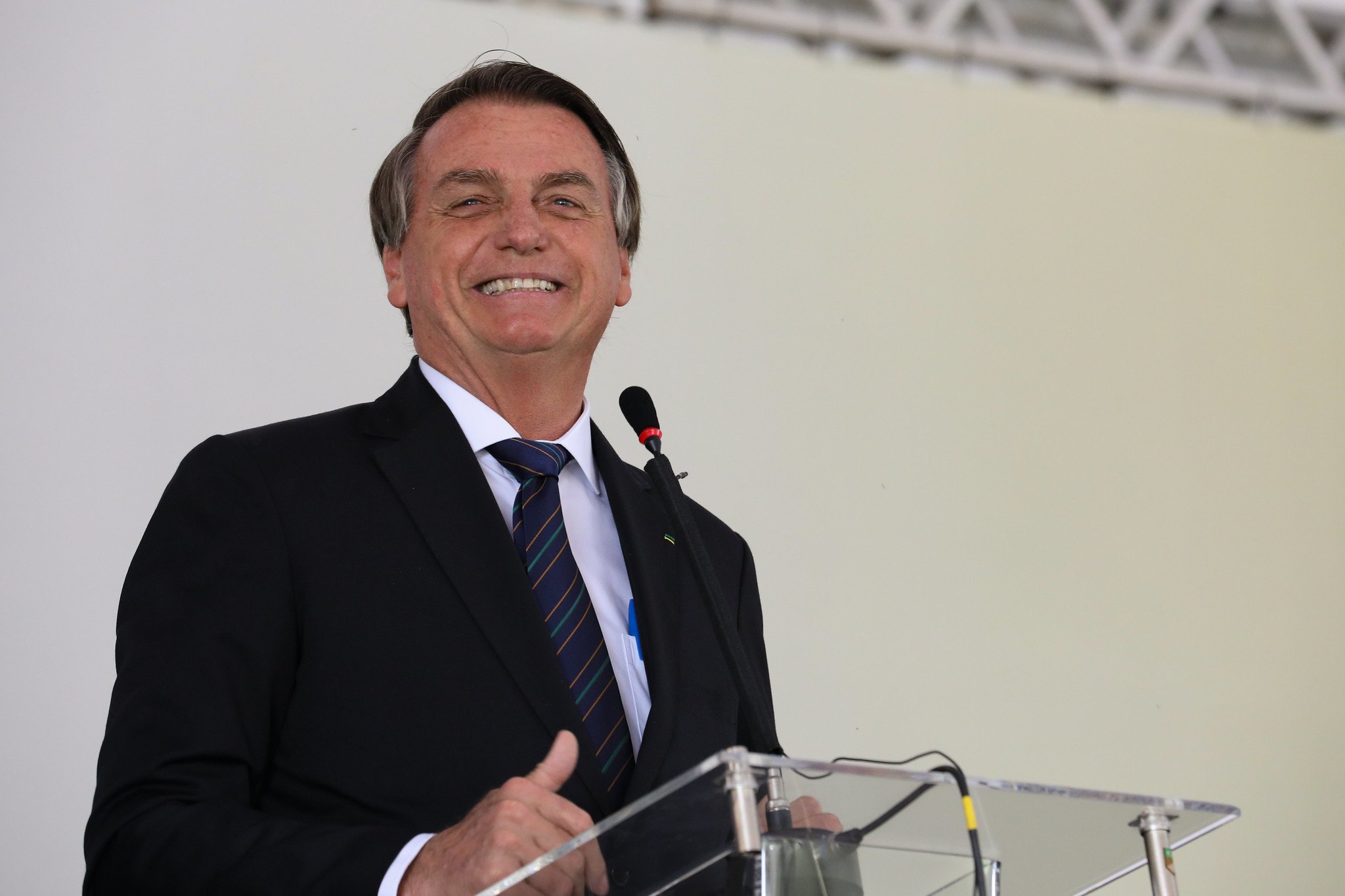 O convite a Bolsonaro foi entregue durante audiência de dez minutos solicitada pelo próprio Fachin e o ministro Alexandre de Moraes. Foto: Clauber Cleber Caetano/PR