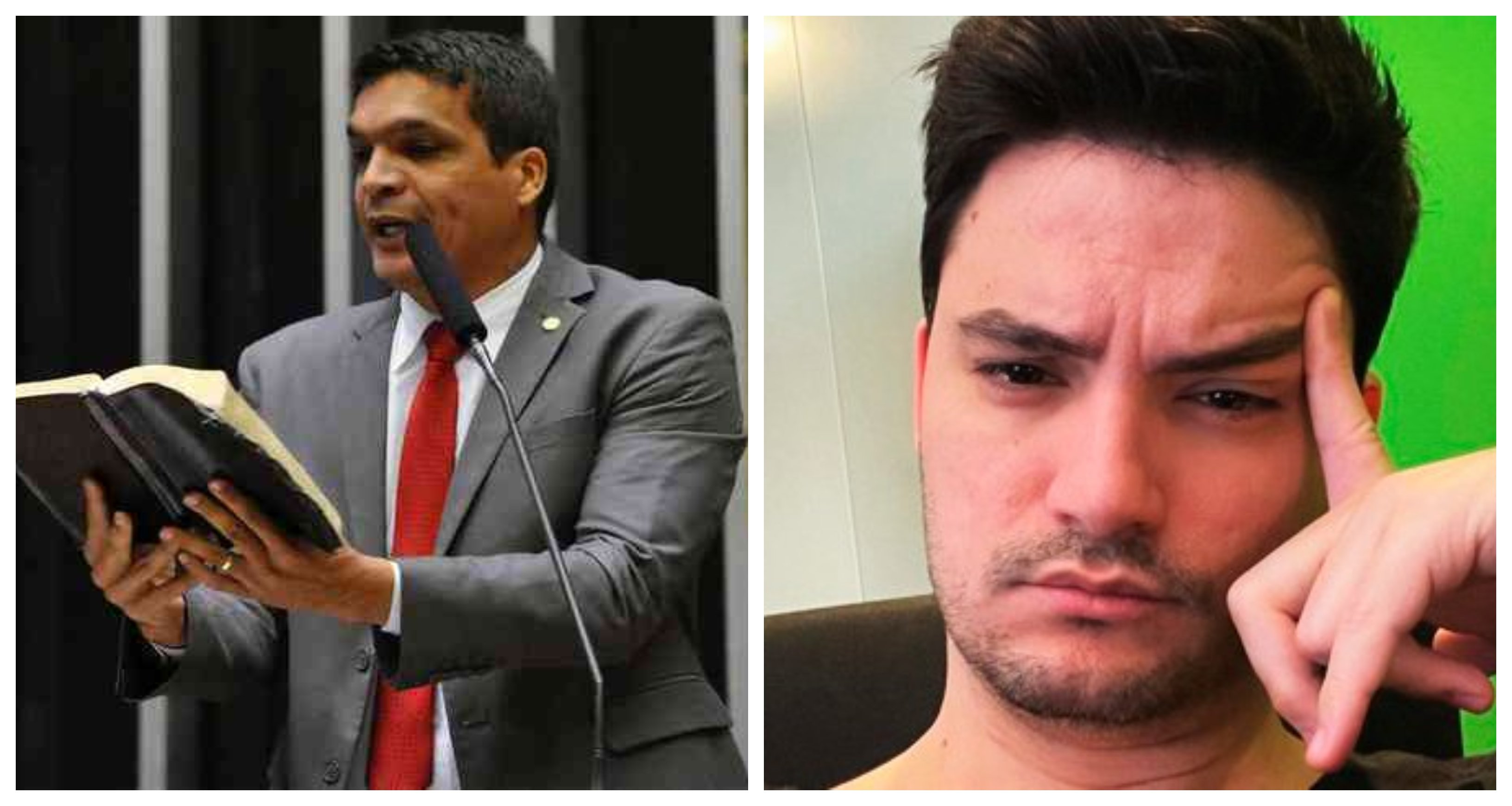 Cabo Daciolo e Felipe Neto: o primeiro fez sucesso nas eleições de 2018; o segundo é apontado pela Time como uma das cem personalidades mais influentes do mundo