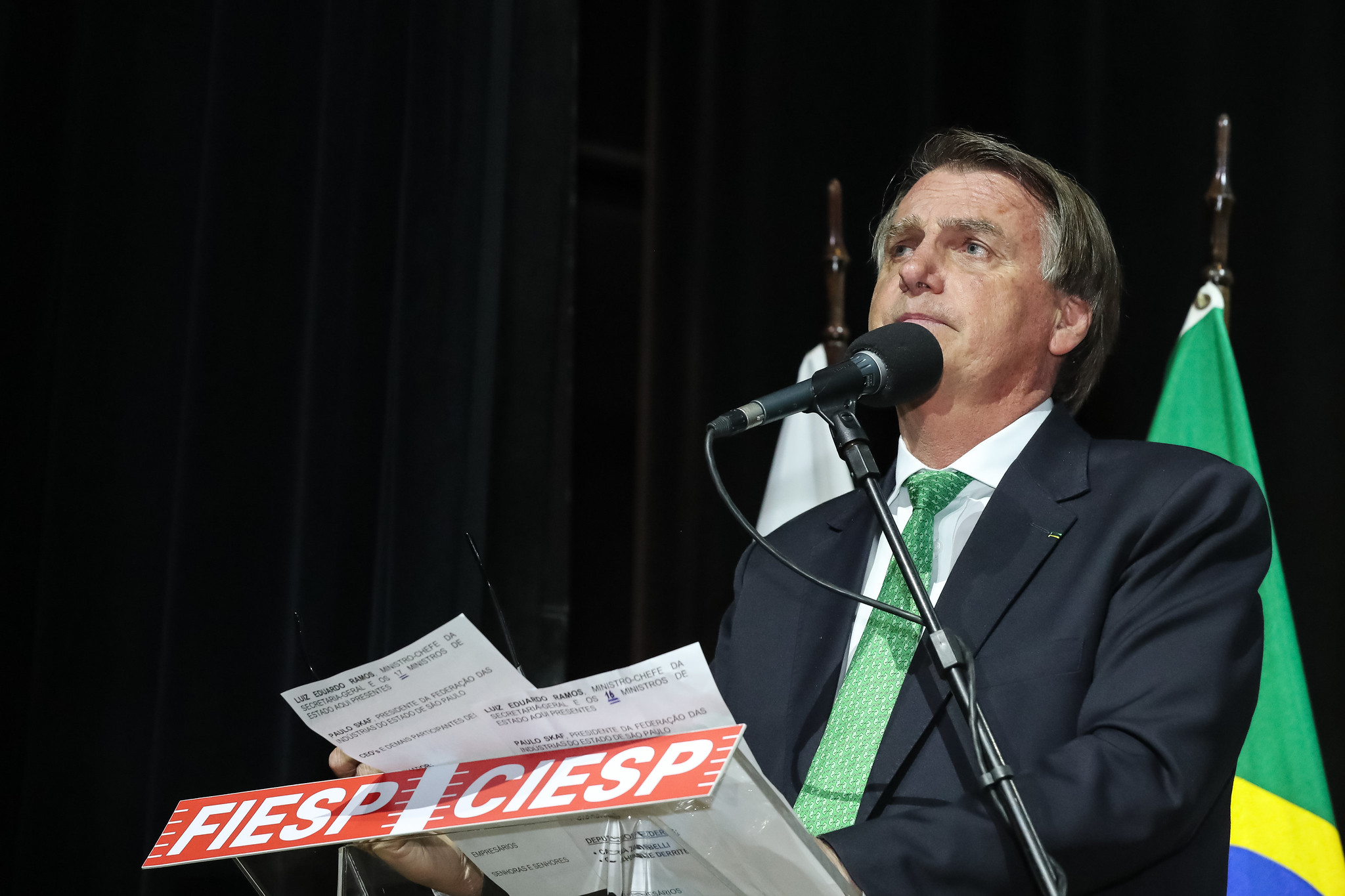 Jair Bolsonaro, em dezembro de 2021. Foto: Isac Nóbrega/PR