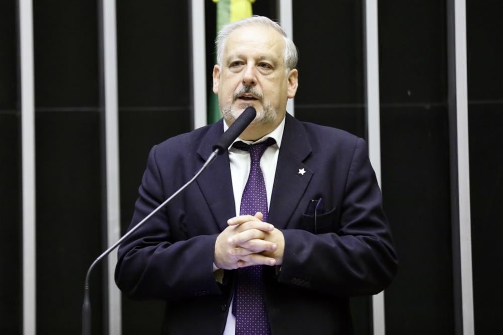 O ex-deputado Ricardo Berzoini (PT-SP), durante sessão na Câmara dos Deputados em 2019. Foto: Luis Macedo/Câmara dos Deputados