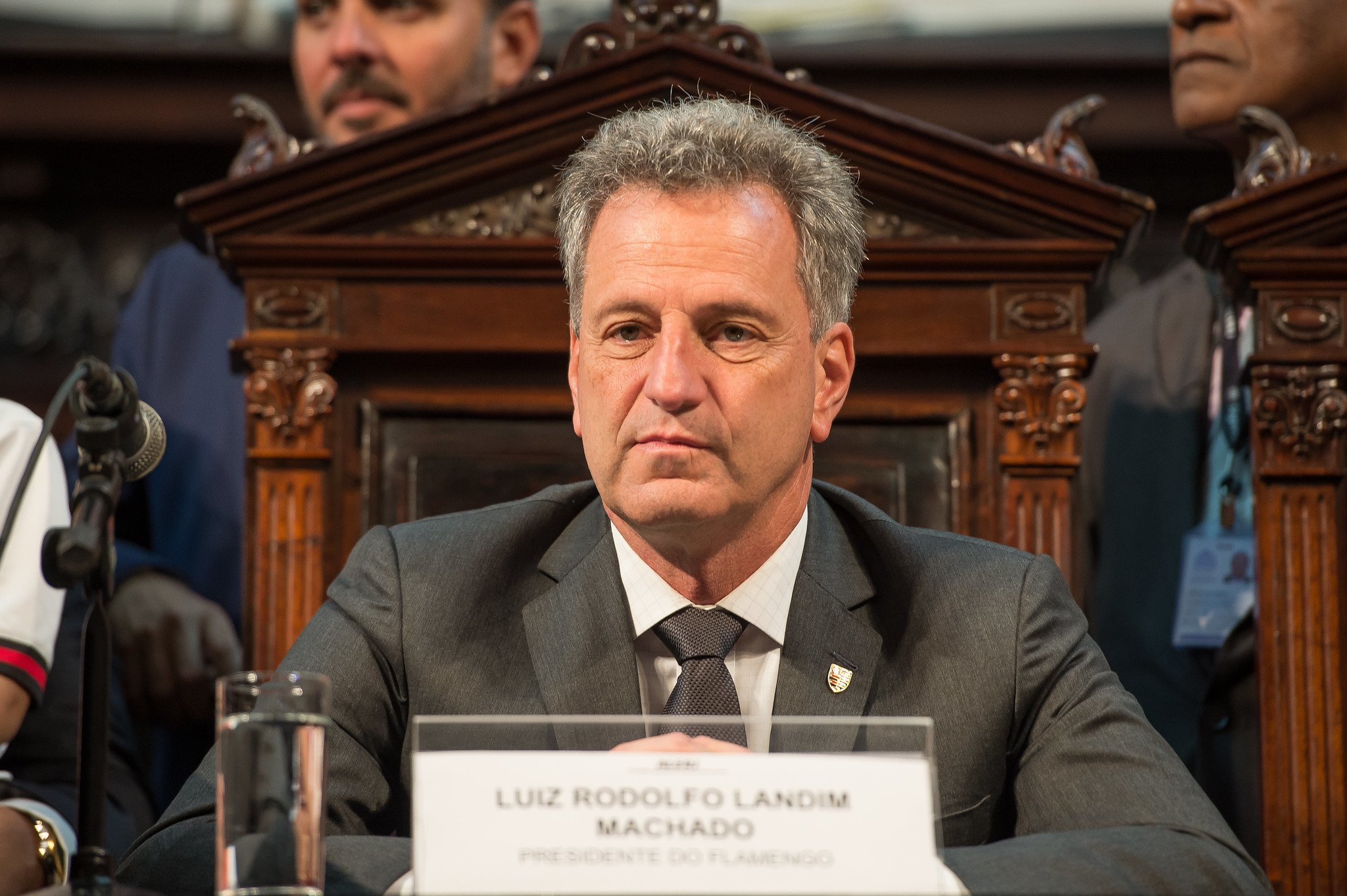 Rodolfo Landim foi indicado pelo Ministério de Minas e Energia para assumir o cargo de presidente do Conselho de Administração da Petrobras. Foto: Alexandre Vidal / Flamengo